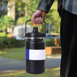 4L Camping Ice Cooler Bucket Insulated Leakproof Water Bottle Portable Insulation Cool Storage Put Ice Storage Bottle Bucket