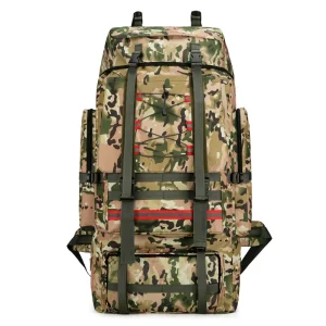 130L Large Capacity Mountaineering Bag Suitable Outdoor Travel Camping Climbing Adventure Multifunctional Waterproof Backpack