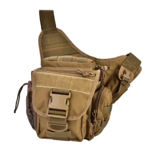 2 Colors Durable Men Military Chest Shoulder Bag Pack for Travel Hiking Outdoor Equipment