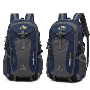 Unisex Hiking 40L bags New Women and Men Outdoor Mountaineering Backpacks Large Capacity Travel Camping Storage Bag