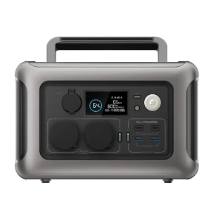 ALLPOWERS Portable Power Station R600, 299Wh LiFeP04 Battery with 2x 600W (1200W Surge) AC Outlets for Outdoor Camping RV Home